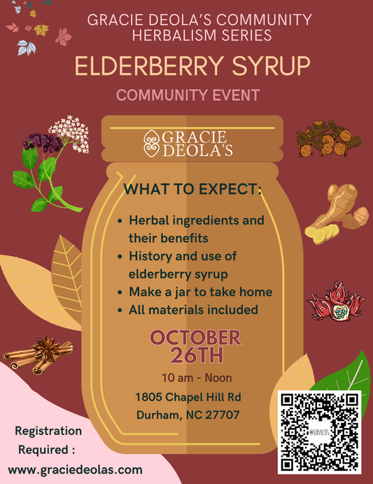 Elderberry Syrup Class