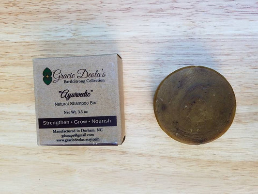 Ayurvedic Natural Solid Shampoo Bar